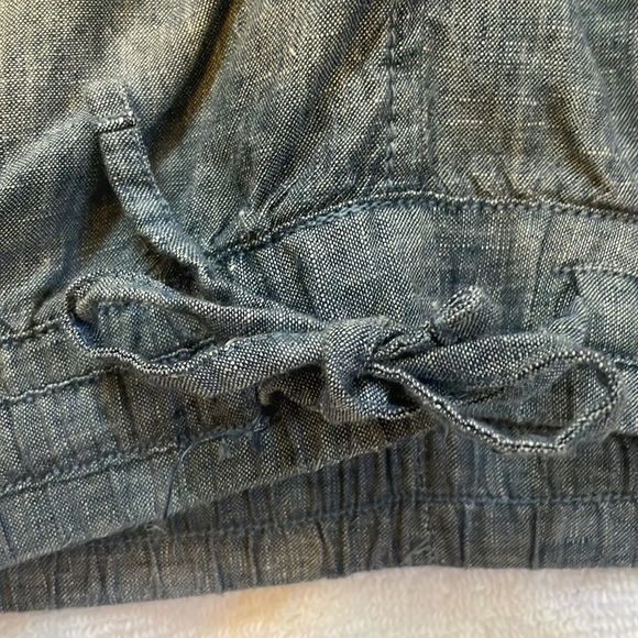 L.L. Bean ~ 4 MT ~ 100% Linen Elastic Waisted Summer Pants - Picture 7 of 10
